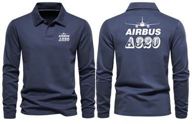 AIRBUS A320 LONG SLEEVE POLO